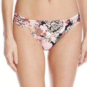 Kenneth Cole Pink Floral Bikini Bottoms